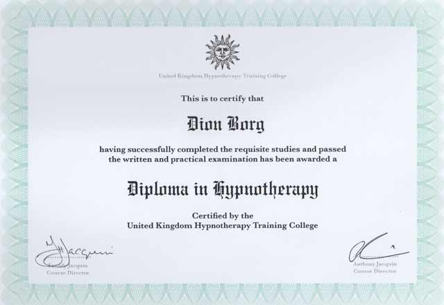 Hypnotherapy Diploma